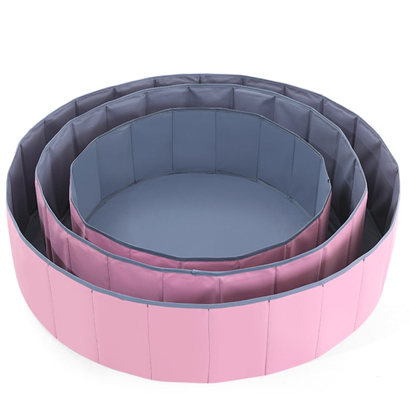 Infant Glänzende Kugel Gruben Faltbare Ball Pool Ocean Ball Laufstall Spielzeug Waschbar Falten Zaun Kinder Geburtstag