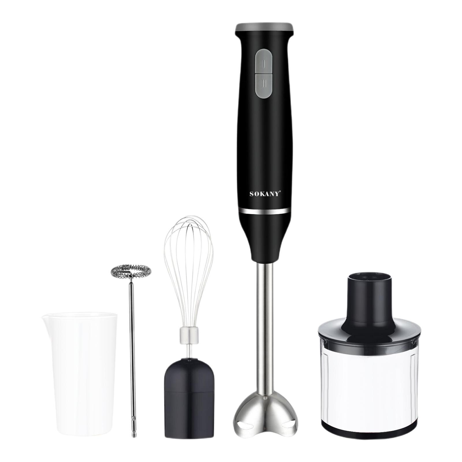 Immersion Blender Food Processor Cookware Attachment Meat Grinder for Infant Food UK Plug