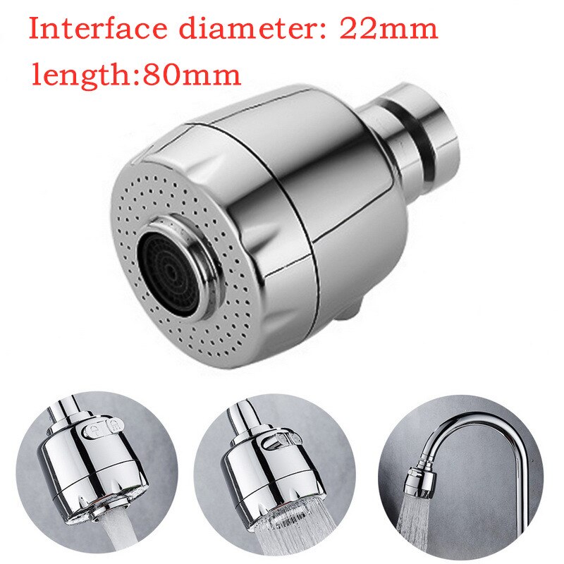 360-degree Rotating Adjustable Water Saving Aerator Kitchen Faucet Tap Nozzle Faucet Filter Kitchen Accessories