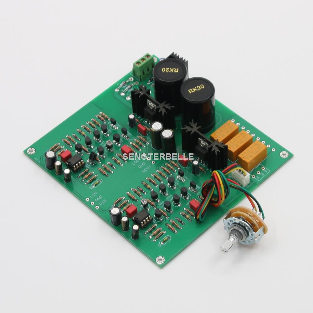 Assembeld HIFI Class A Stereo preamplifier board base on Accuphase C3850 Preamp circuit