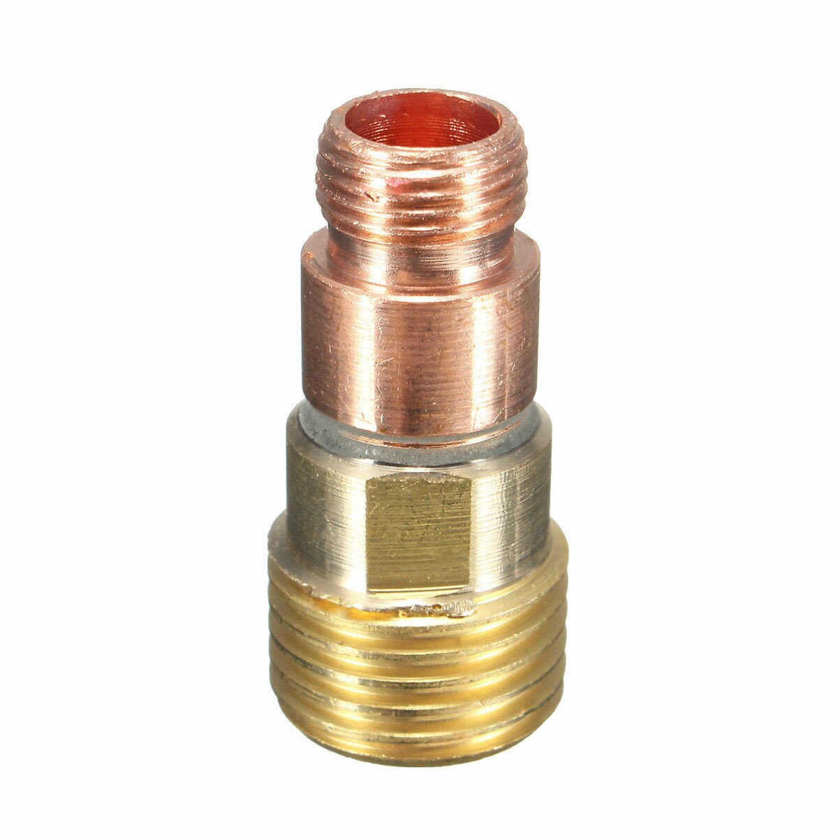 12Pcs TIG Welding Torch Stubby Gas Lens #10 Pyrex Cup Kit For WP-17/18/26 Conductivity Of Copper For Welding Parts