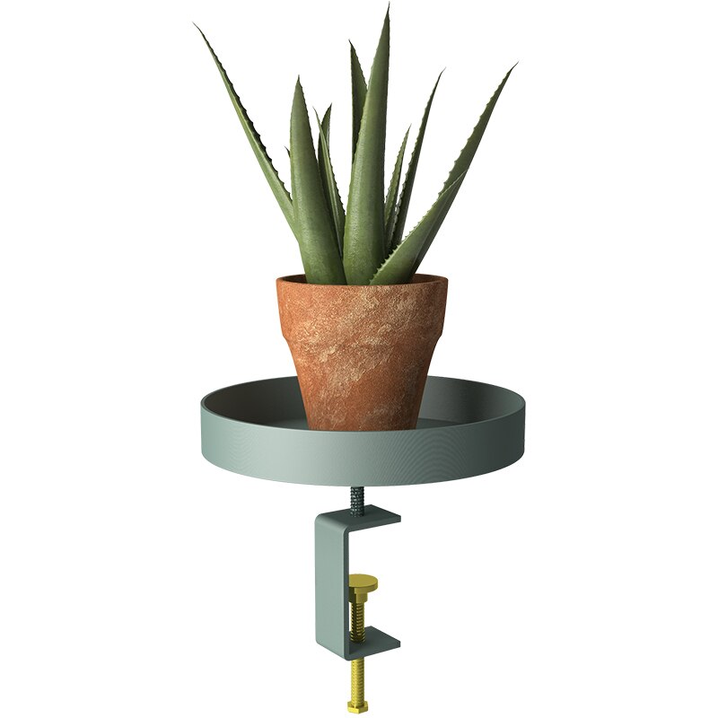 Metall jern materiale vinduskarm liten blomst stativ høy temperatur elektrostatisk maling håndverk hylle rustfast korrosjonshindrende wi