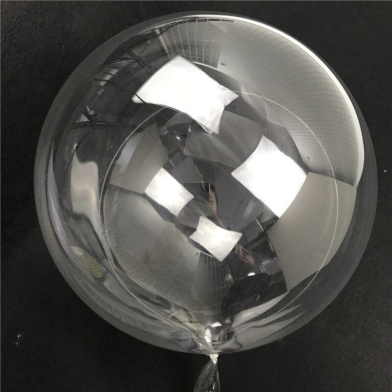 12/20/24/36 Inch Transparante Bobo Bubble Ballons Pvc Clear Helium Opblaasbare Ballonnen Bruiloft Verjaardag Baby Shower Decoratie: 24inch