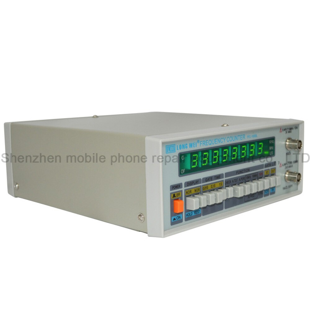 TFC-1000L Multifunctionele Hoge Precisie Frequentie Counter Meter 8-Bit Led Display Windows Frequentiegebieden 100Mhz-1Ghz