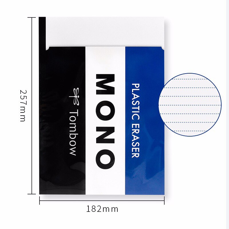 Japan TOMBOW Mechanical Pencil Limited Edition Set Correction Belt Push Rubber Horizontal Line This Student Exam Stationery