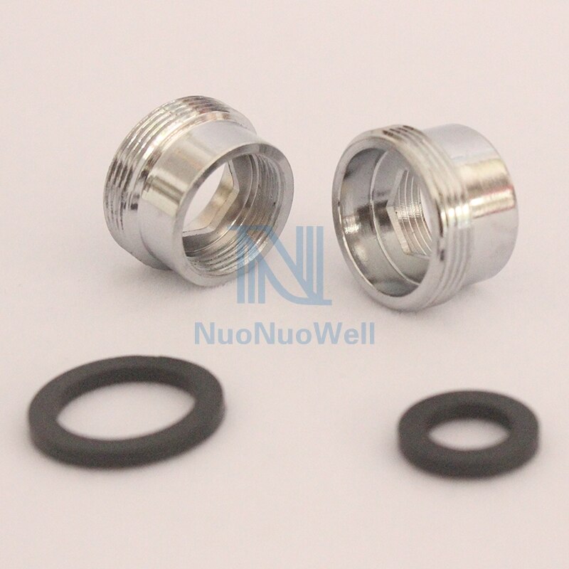 2Pcs Kitchen Faucet Aerator Adapter M22 X F16 Shower Nozzle Water Tape Joint Male x Female Thread Washing Machine Transform
