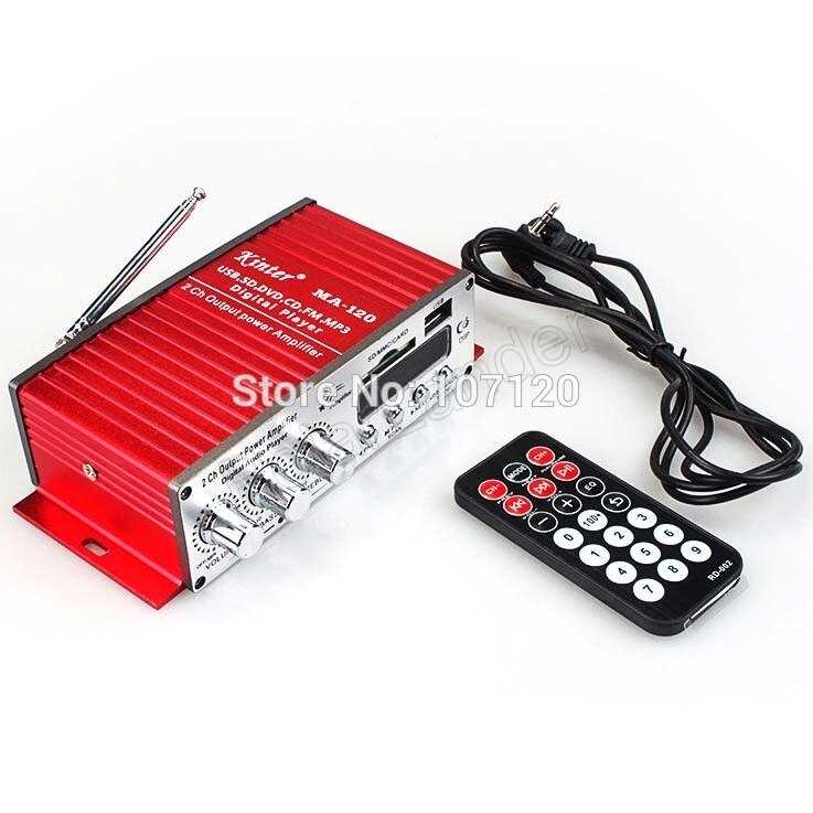 MINI amplificador de coche Hi-Fi amplificador Digital de coche adaptador de potencia clase HiFi POTENCIA ESTÉREO amplificador útil para usted