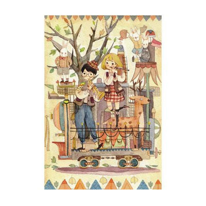 150 Piece Jigsaw Puzzle Landscapes Decompression Game Toy Difficulty 15X10CM Parent-child Interaction Puzzle: 06