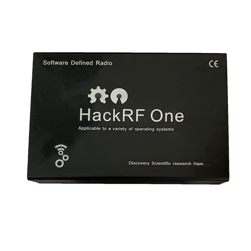 Aluminium behuizing zwarte cover behuizing shell usb algemeen gebruik voor hackrf one sdr: Default Title