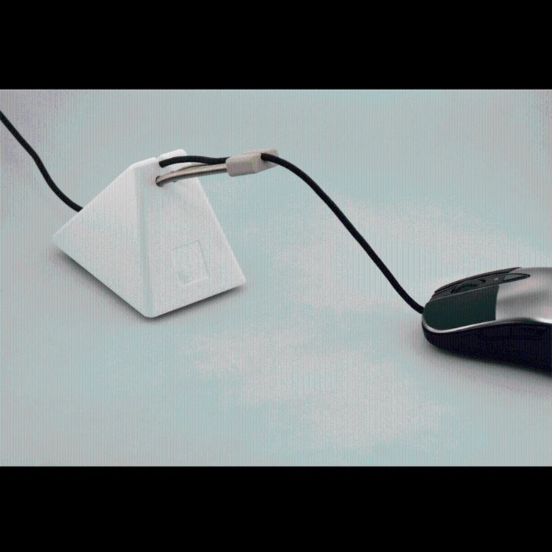 Original Hotline jeux souris porte-câble souris Bungee cordon Clip fil ligne support organisateur parfait accessoire pour pour pour