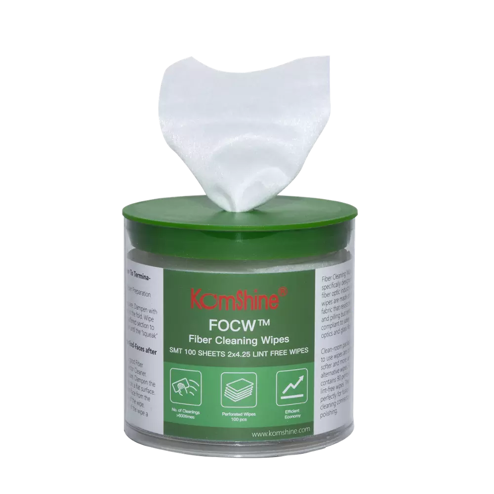 MPO Cleaner 600 Times Cleaning AUA-Y3 Fiber Cleaning Wipes One Click Cleaner for MPO MTP Connector Fiber Cleaning Tool: Round box cleaning