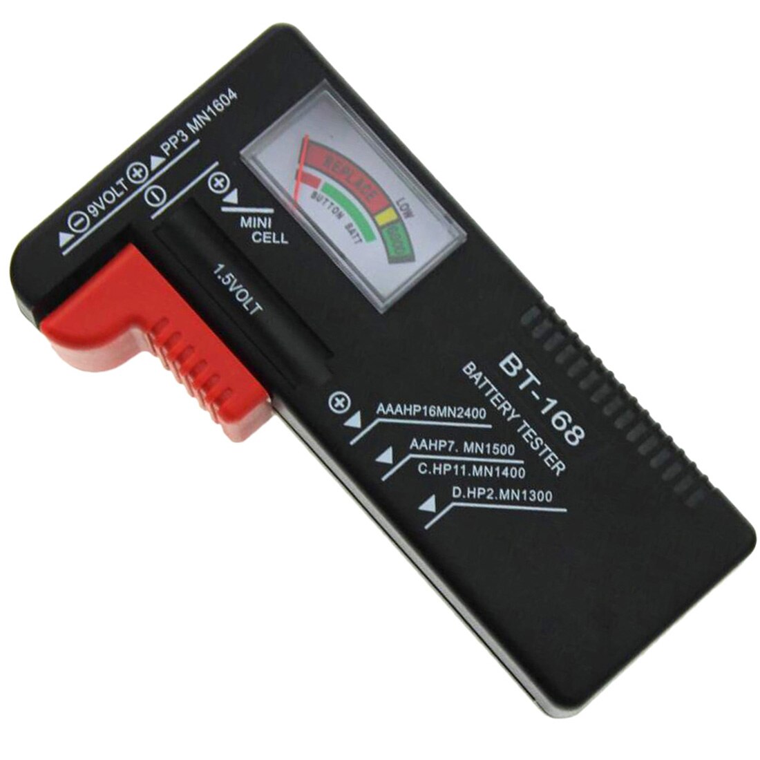 Battery Tester Volt Checker For AA AAA 9V Button Multiple Size Battery Tester Checker BT-168/ BT-168D LCD Display Check