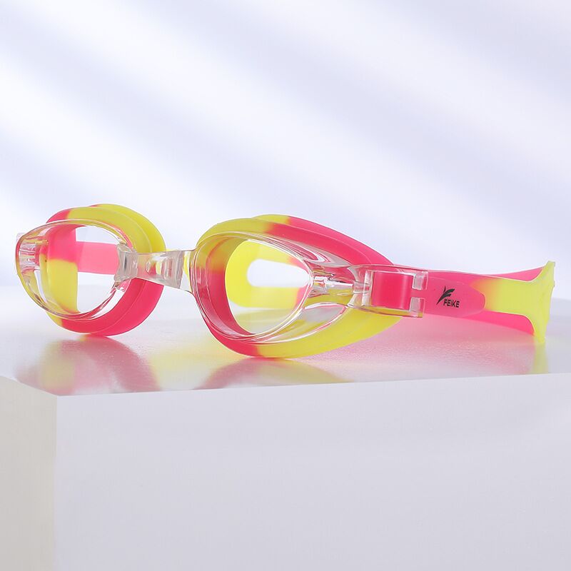 Myopia Swimming Goggles Swim Cap Swimming Glasses Anti-fog Waterproof Swim Goggles Earplug Pool Equipment for Men Women Eyewear: 7