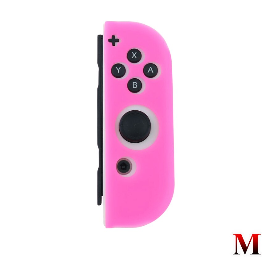 Yuxi 18 Kleur Rechts Zachte Siliconen Cover Voor Nintend Schakelaar Rood Groen Geel Blauw Siliconen Beschermhoes Voor Nintend Accessoires: M