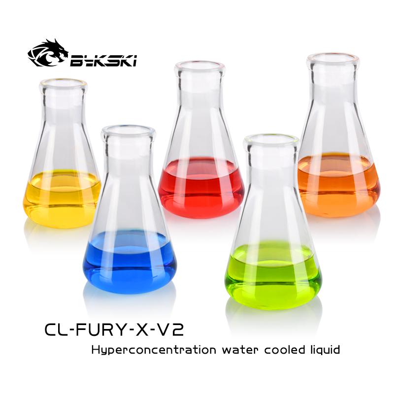 Bykski-líquido de refrigeración por agua para ordenador, líquido conductor térmico de conducción, superconcentrado, 150 ML, 1:5, CL-FURY-X-V2
