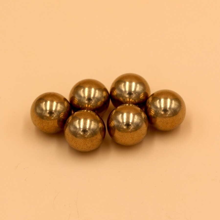 5/8'' ( 15.875mm ) 5 PCS Solid Brass ( H62 ) Bearing Balls