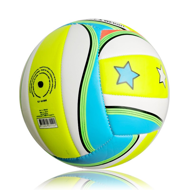 Rohde volleyball-trainingsball für athleten, pvc, 2.0mm stück, standardgröße, 5 stück, maschinell genäht