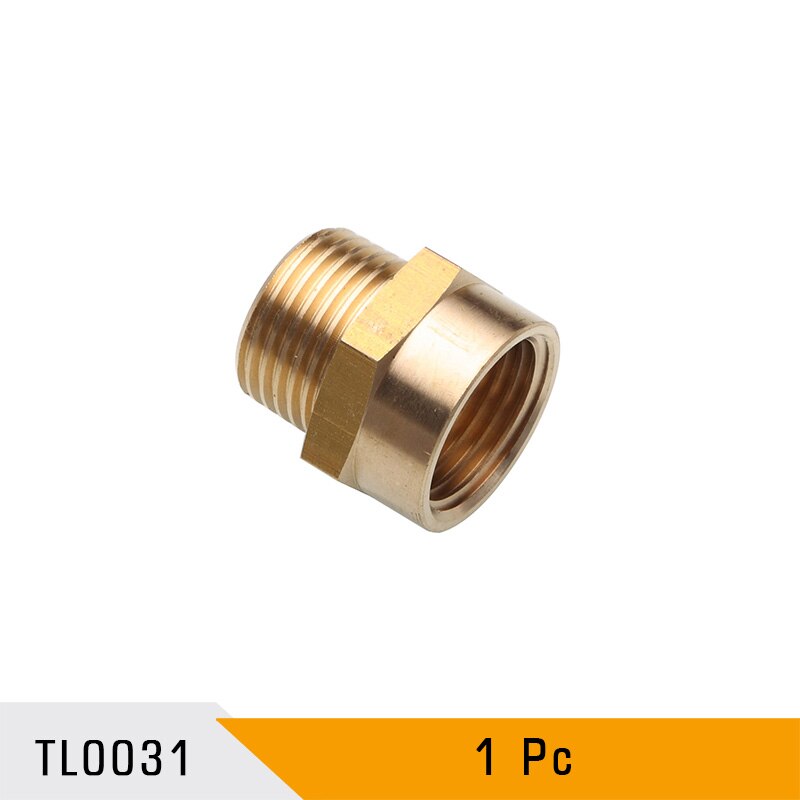 1/2” G Thread (BSP) Female to 1/2” NPT Male Connector BSP to NPT Adapter 1/2 Inch Industrial Metal Brass G Thread to Fittings: 1pc