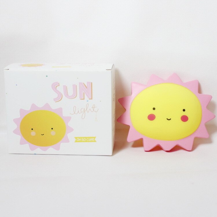 Wolken Zon Maan Sterren Eenhoorn Nachtlampje Kinderen Babyvoeding Decoratie Nachtlampje Soft Toy Dat Gloeit Gloeiende Pop: C