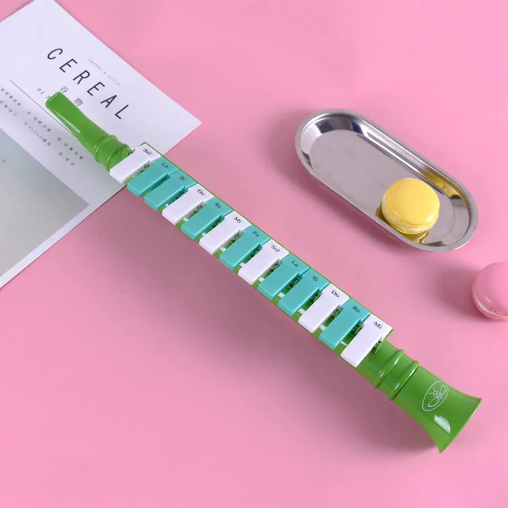 Mærke melodica blæseinstrument bi 13 tangenter gademusik til optagelse pædagogisk legetøj musikinstrumenter