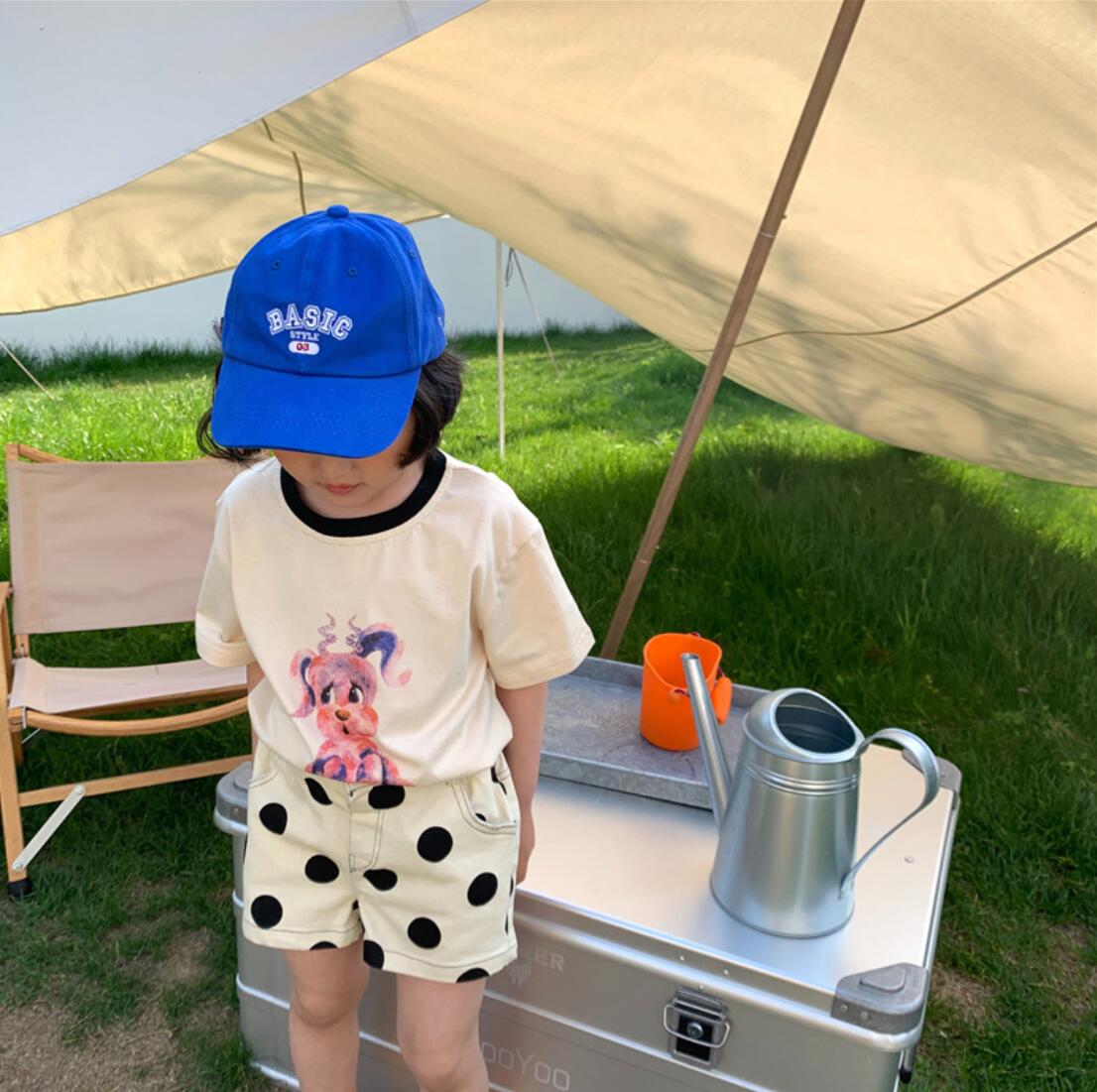 Stijl Meisjes Jongens Stippen Shorts Zomer Katoen Mode Kinderen Shorts