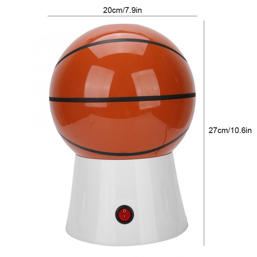 1200W Oil-Free Popcorn Maker Mini Household Air Electric Corn Popper Machine Cute Shape EU Plug For Home Kitchen