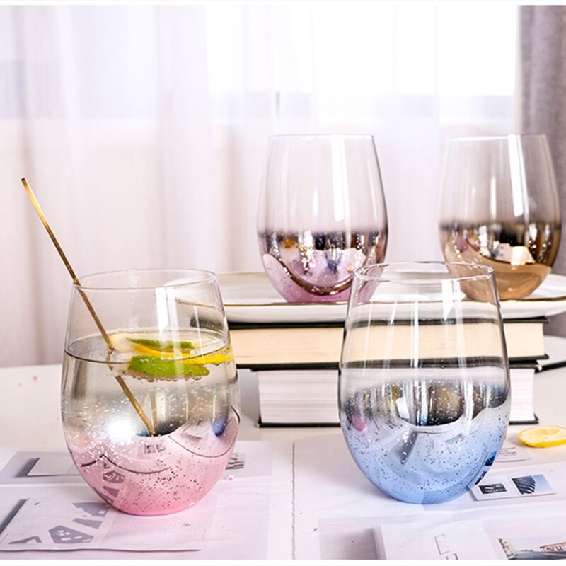 Nordisk kreativitet kopp husholdning juice glasskopp valentinsdag stjernehimmel skifter gradvis farge kopp sende slektninger