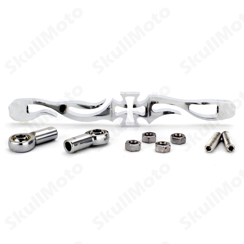 Chrome Motorcycle Gear Shift Linkage Cross Shifter Lever For Harley Softail Electra Glide Dyna Wide Glide FXDWG FLS FLHR FLT