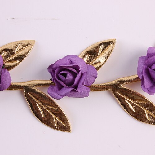 Kids Girls' Stunning Roses Leaves Hair Band Party Elastic Garland Headband
