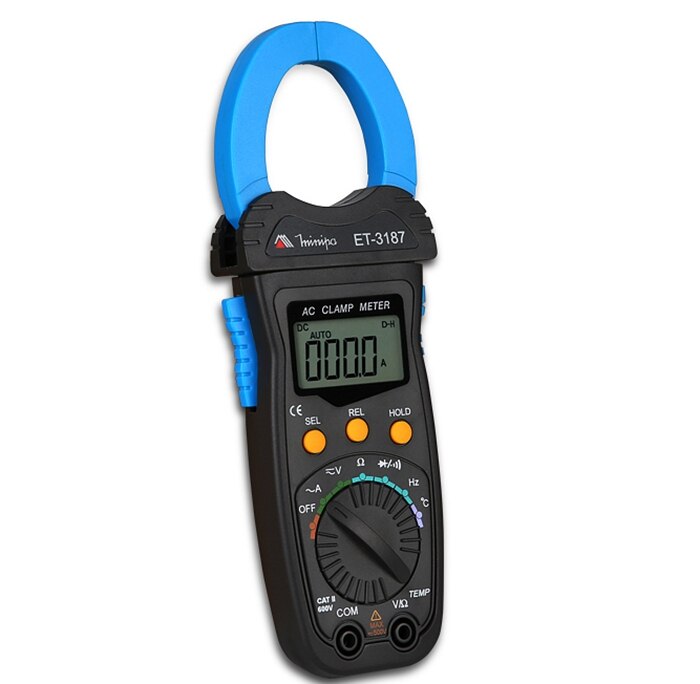 MINIPA ET-3187/ET-3388 digital clamp multimeter, multimeter, ACA/DCA 1000A clamp meter.