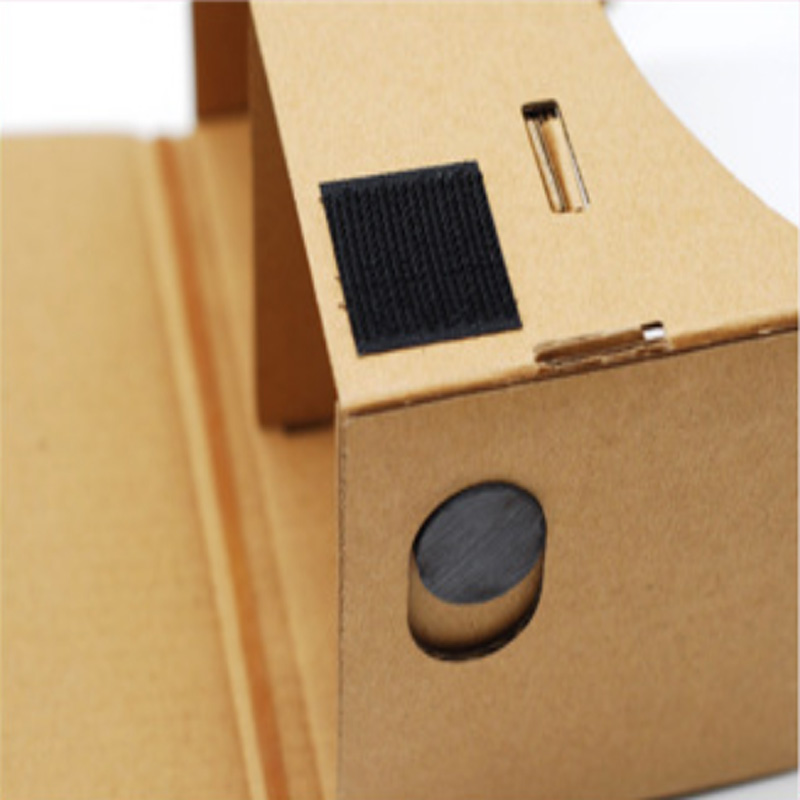 JINSERTA Google Kartonnen DIY 3D VR Virtual Reality Bril VR kartonnen Magneet VR Doos Bekijken 3D Films voor Telefoon 3.5-6.0 inch