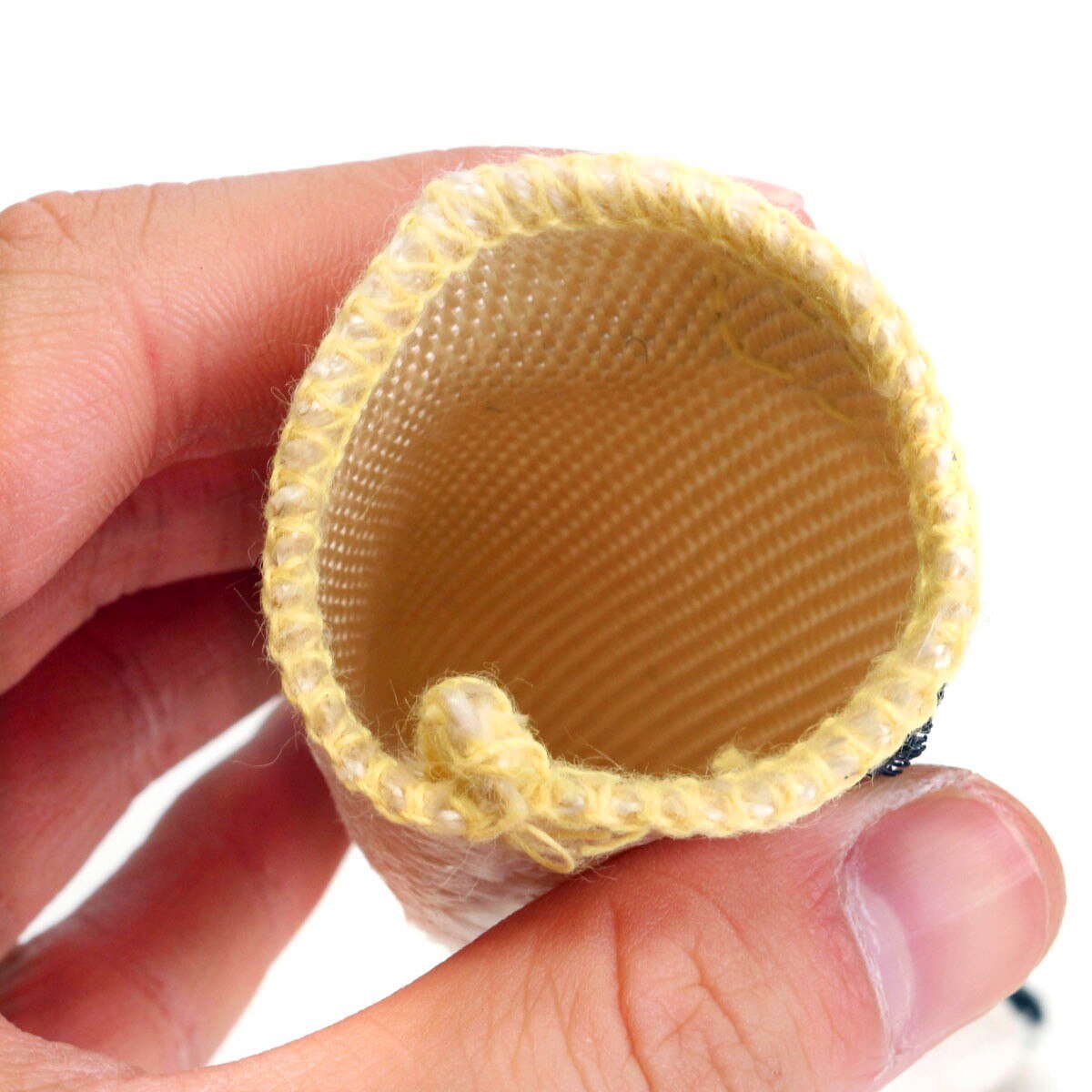 1Pcs 15CM Glass Fiber Finger Heat Shield Guard Protection For TIG Welding Glove