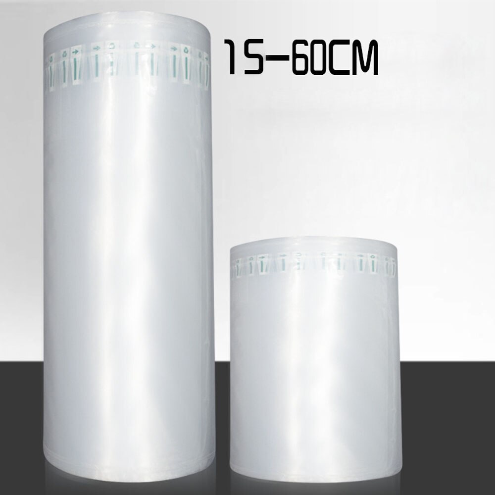 Oppustelig luftbuffer 40 cm bred og 50 m lang lang plastemballage luftsøjle beskyttende boblepose emballage