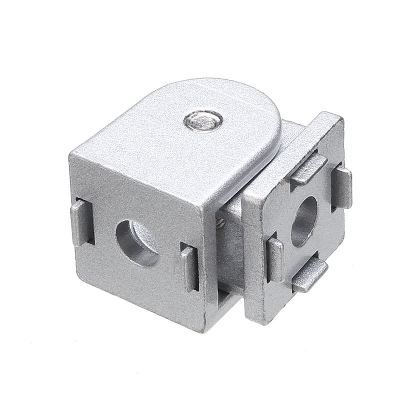 Movable Hinge Industrial Aluminum Extrusions Fittings Arbitrary Angle Connector for Aluminum Profiles