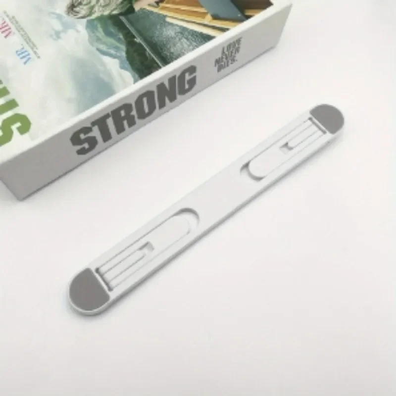 1PC Foldable Laptop Stand Portable Support Notebook Stand Computer Laptop Holder Cooling Bracket Riser Laptop Accessories Shelf: Red