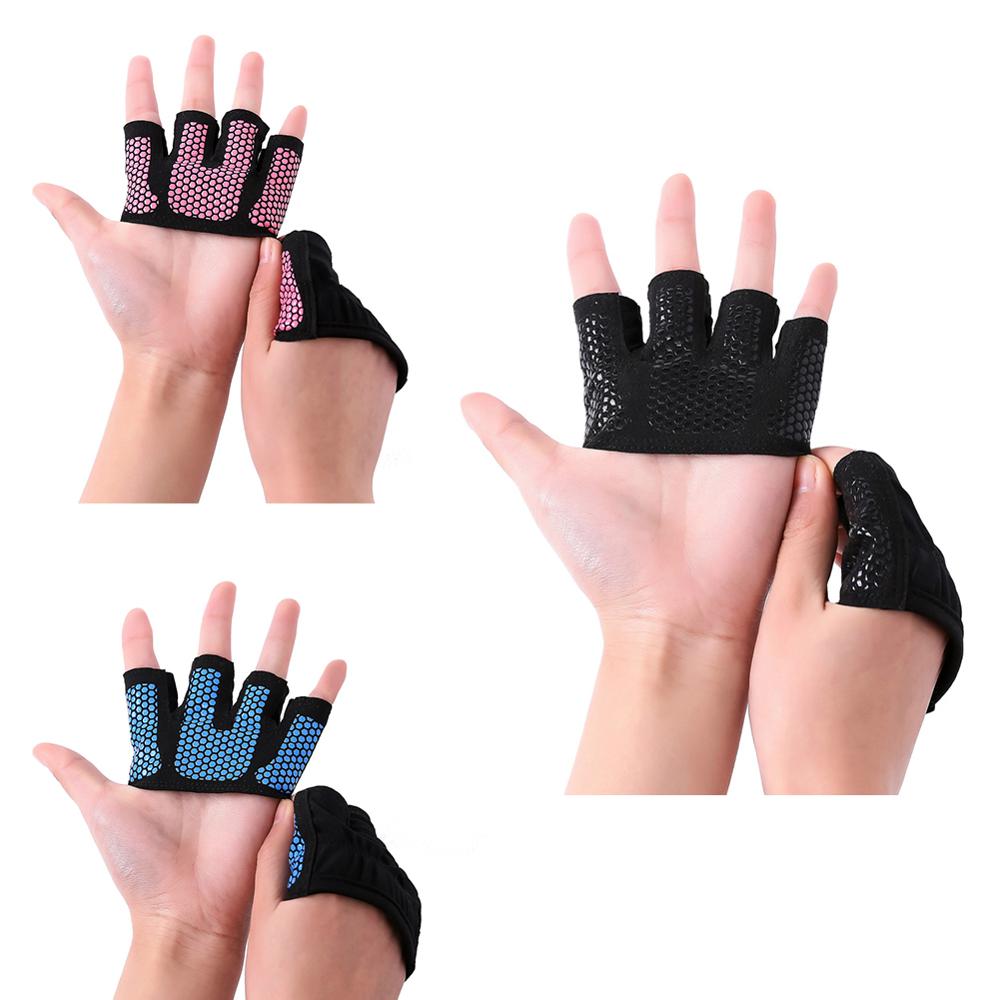 Palestra di fitness Guanti Mezzi della Barretta Degli Uomini Delle Donne per Crossfit Allenamento Guanto Peso Potenza di Sollevamento bodybuilding Mano protettore