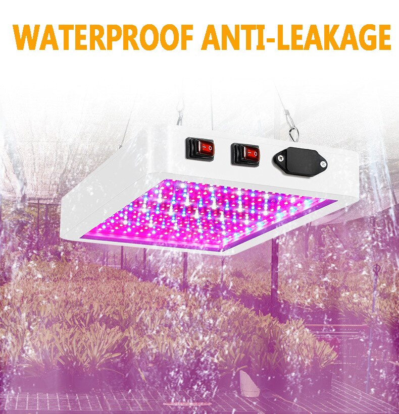 3000w/316 ledet smart plantevækstlys vandtæt phytolamp vækstlampe 265v fuldspektrum plantebelysning til indendørs anlæg