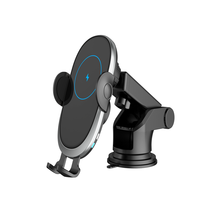 New 15w car phone holder wireless charger for samsung  s21 s20 iphone 13 12 11 x fast charging automatic clamping mount air vent: Suction cup