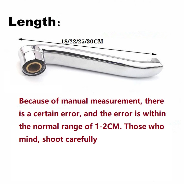 Stainless steel pipe s, 18/22/25 / 30cm kitchen faucet water outlet pipe