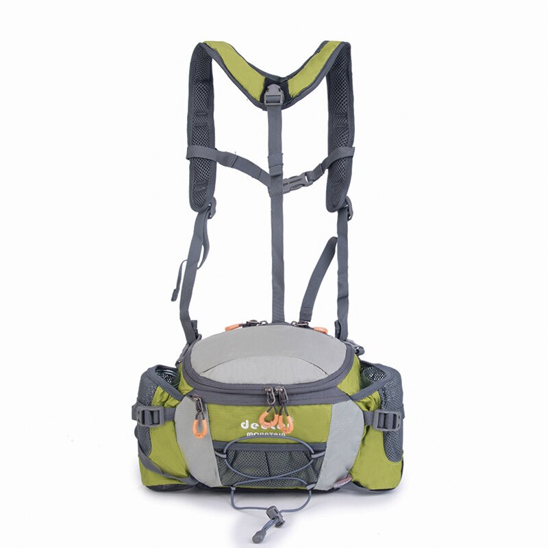 Afneembare Dubbele Schouderriem Heuptas Outdoor Bergbeklimmen Wandelen Rugzak Waterdichte Running Riding Bag Voor Mannen Vrouwen