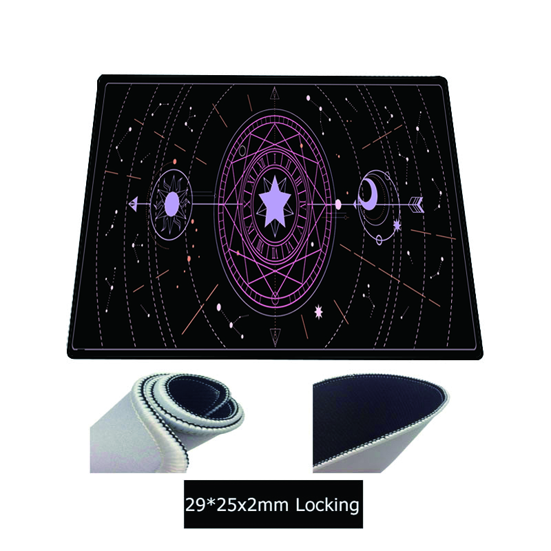 Magic Moon Mouse Pad Cute Girl Dormitory Kawaii Table Mat Computer Accessories Game Rug Large Mousepad Xxl 400x900MM Pads