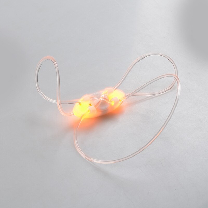 Led Sport Veters Flash Light Up Glow Stick Strap Schoenveters Party Club Running Multicolor Batterij Aangedreven Knippert Schoenveter M
