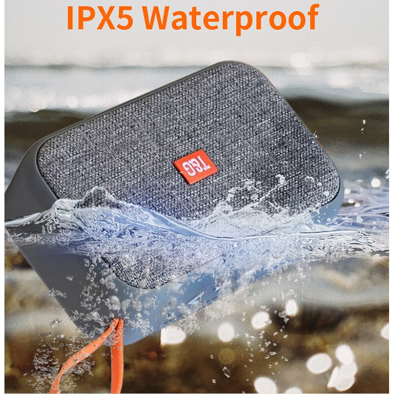 Portable Bluetooth Speaker MINI Wireless Soundbar Outdoor Indoor HIFI Subwoofer Support TF Card FM Radio Aux