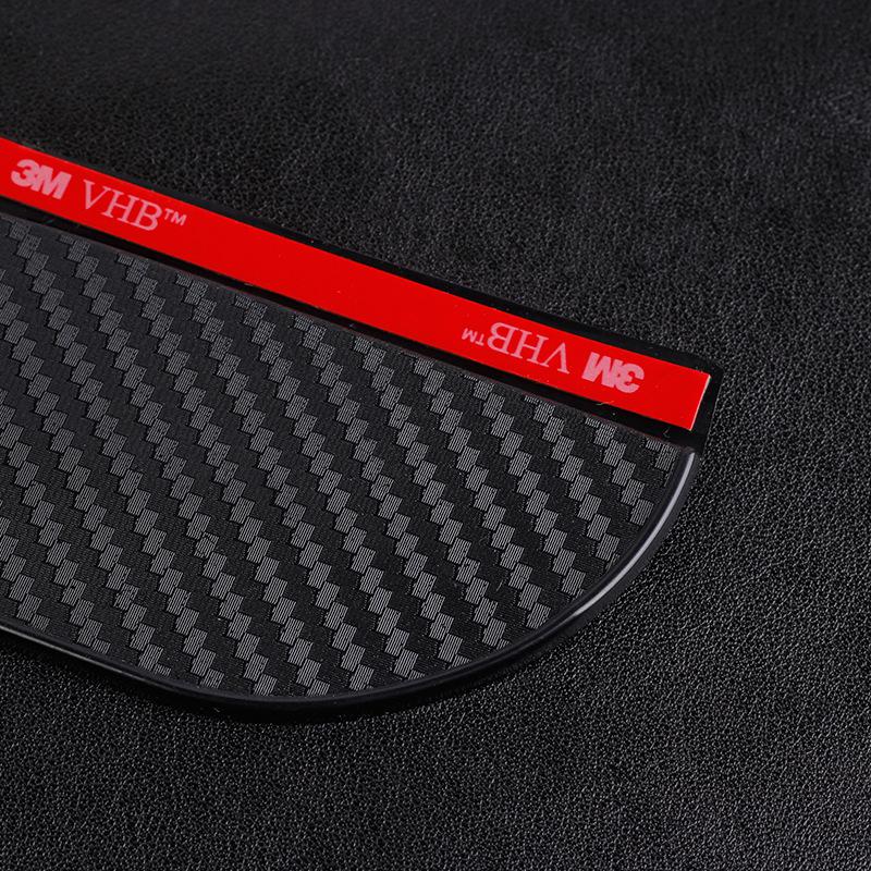 2Pcs PVC Car Rear View Mirror Sticker Rain Eyebrow Auto Side Mirror Rain Board Shield Sunshade Snow Guard Protector Cover