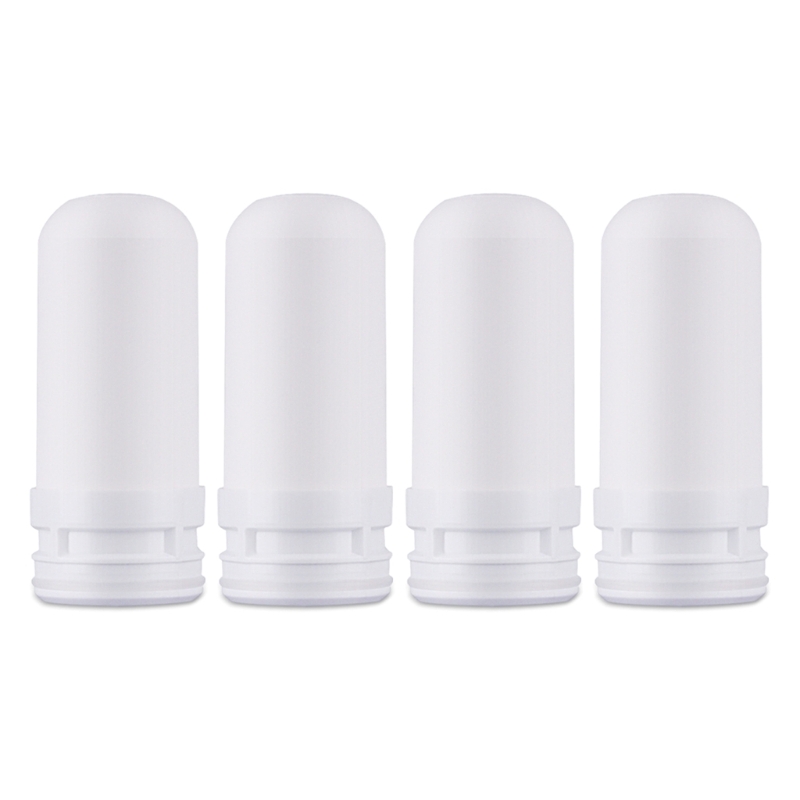 4 Pcs Water Tap Inner Ceramic Filter Cartridge Replacement Easy to Install