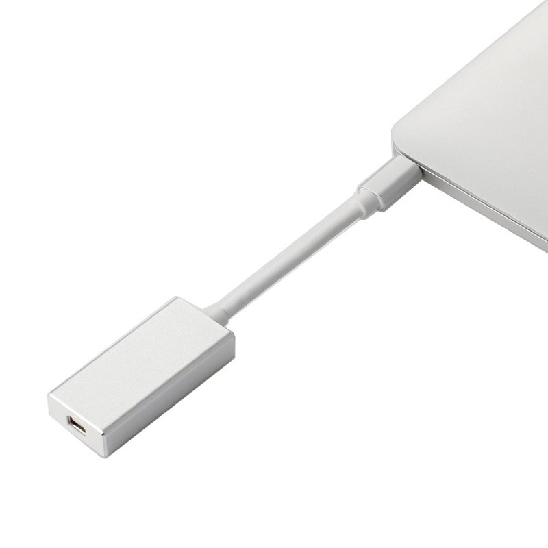 Thunderbolt 3 USB Type-C Hub naar Mini Display Port Adapter ondersteuning 4 K HD Man-vrouw voor MacBook Pro USB-C Dock Dongle