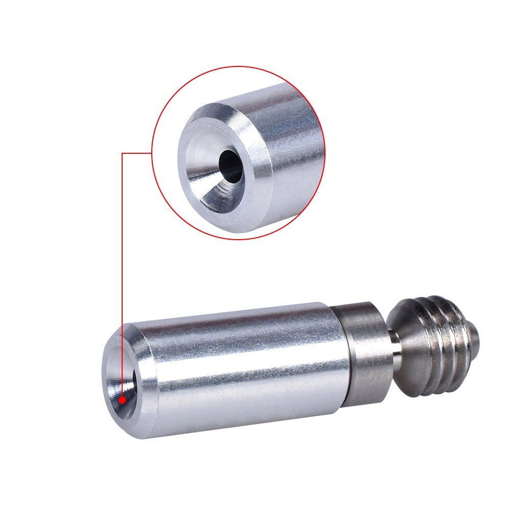 Swiss MK10-Kit de Hotend de Metal, garganta de rotura de calor MK10, boquilla de latón, tubo térmico, bloque de enfriamiento ranurado para piezas de impresora 3D