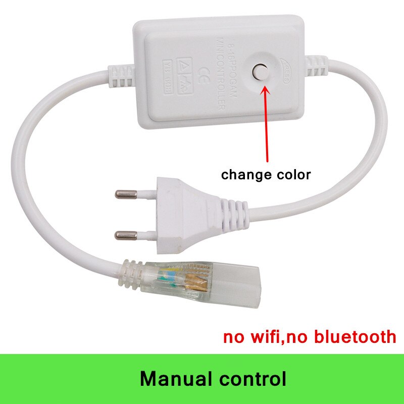 Regulador de intensidad con Bluetooth para música, controlador WIFI de 110V, 220V, 750 V, 1500W, para luz de 5050 Tira de LED RGB de neón, aplicación para IOS/Android