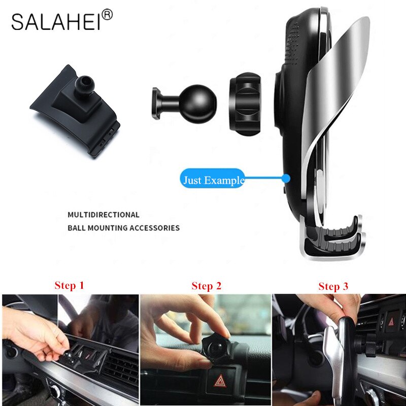 Mobile Phone Holder For NISSAN Patrol Y62 Armada Air Vent Mount Bracket GPS Phone Holder Clip