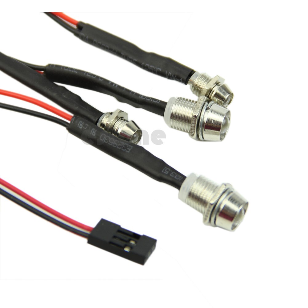 4Pcs RC On-Road Model Drift Car LED Night 5mm & 3mm Headlamps Headlights LightRamadan Festival GiftRamadan Festival